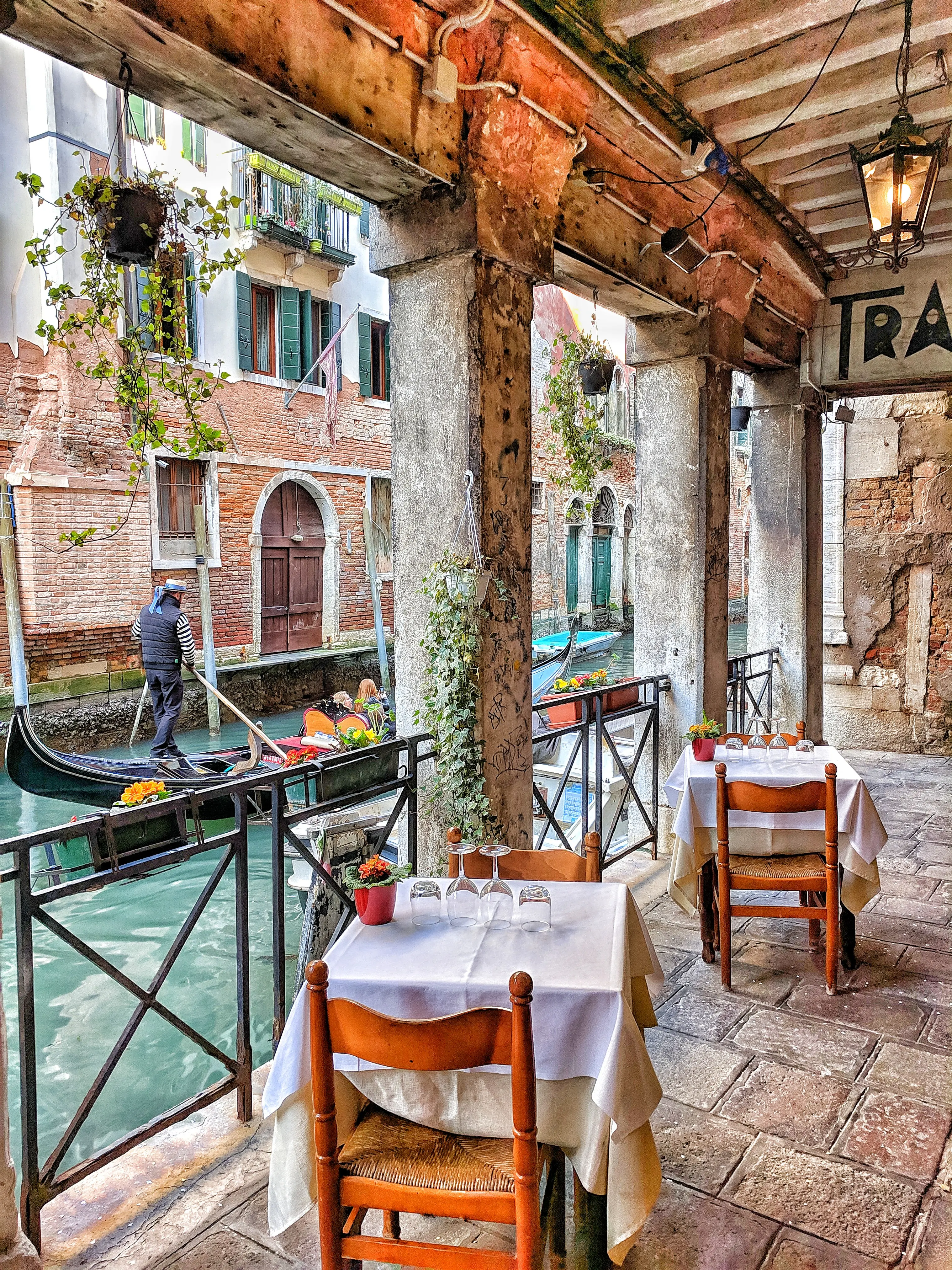 Restaurant in Venice, Italy