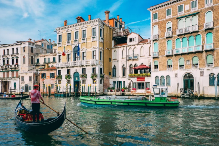 Price for a Gondola Ride in Venice, Italy