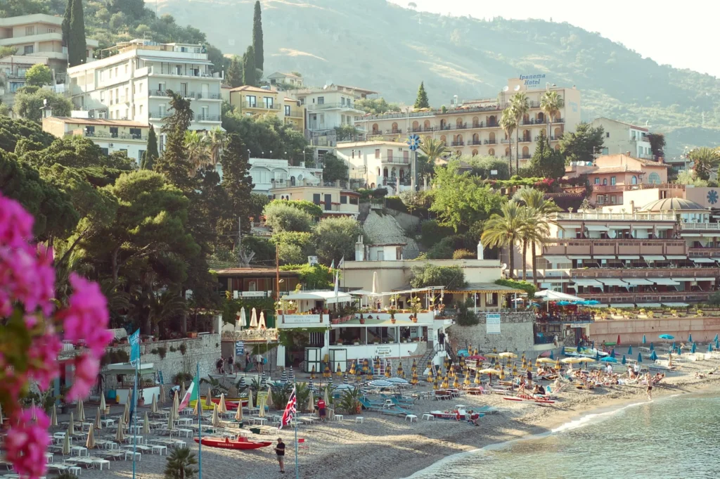 Beach of Taormina