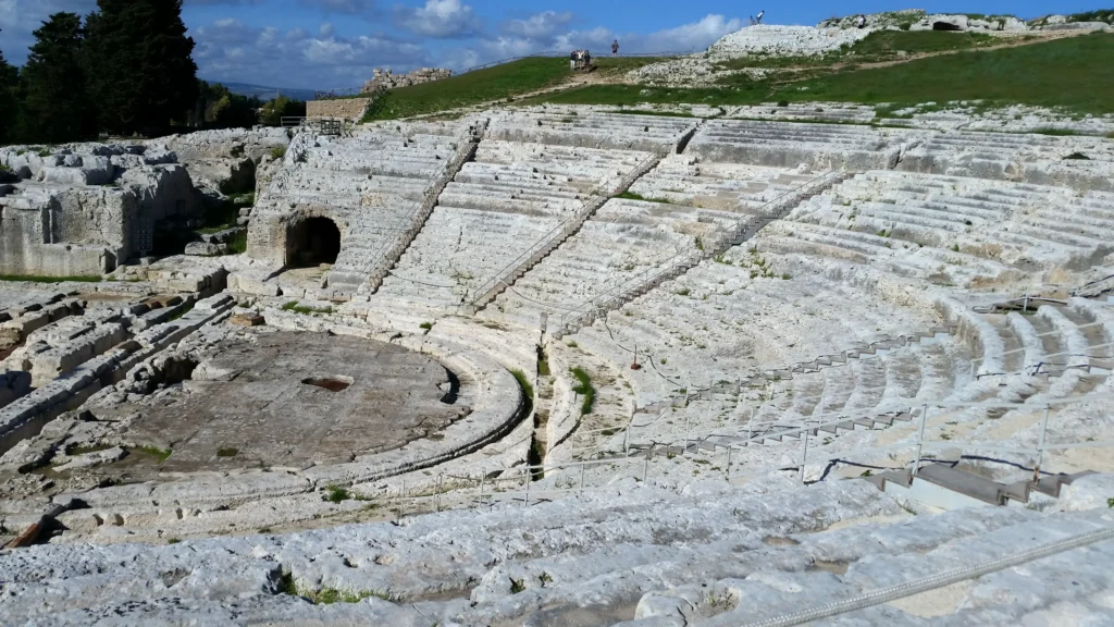 Greek Theatre of Syracuse in Sicily