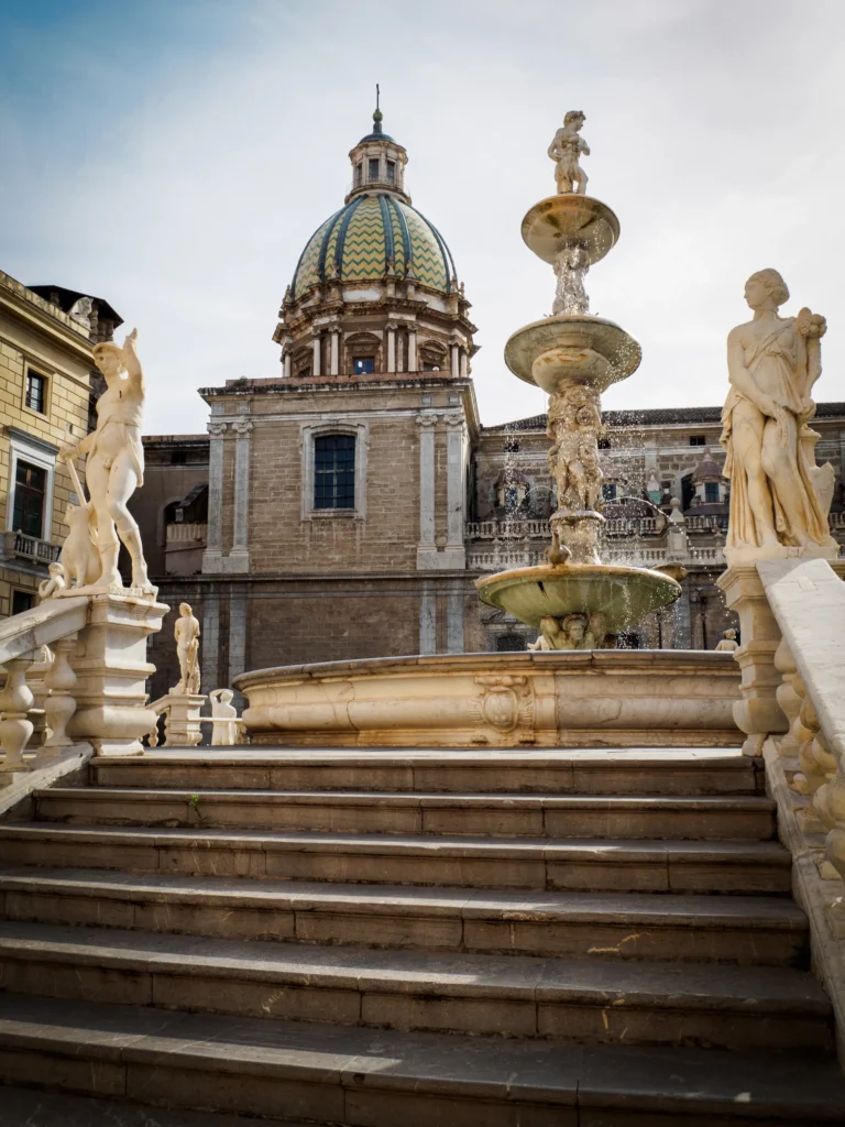 Piazza Pretoria, Palermo, Italy