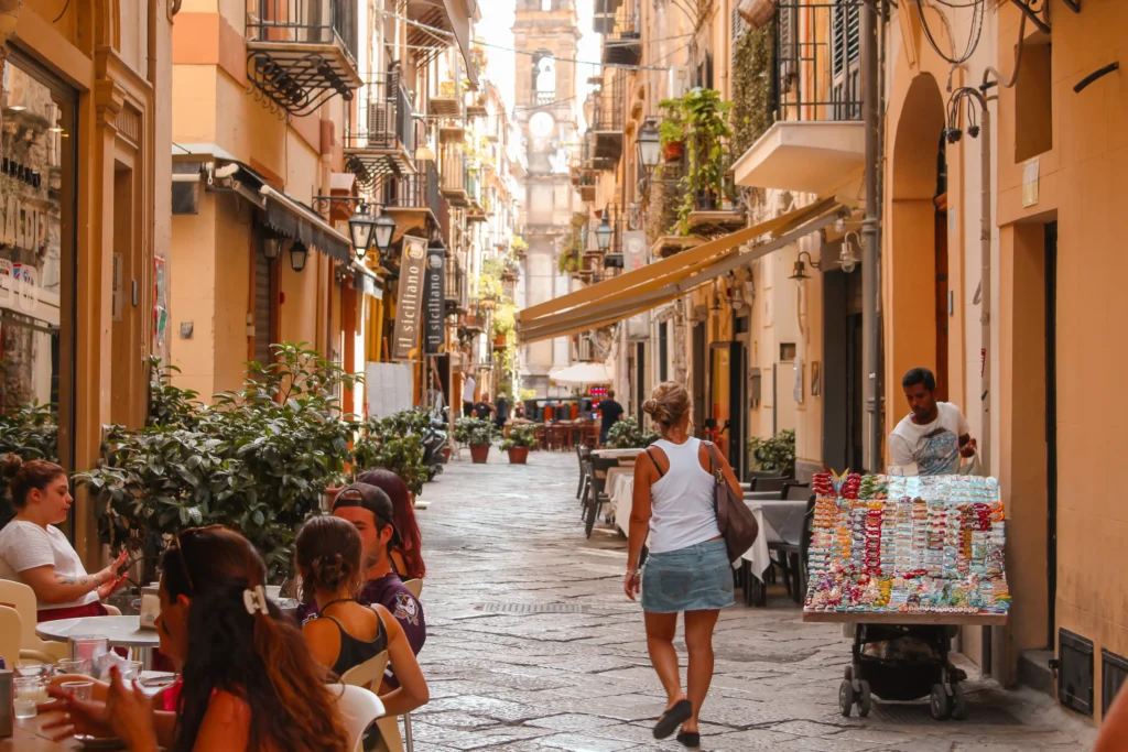 A street in Palermo, Sicily