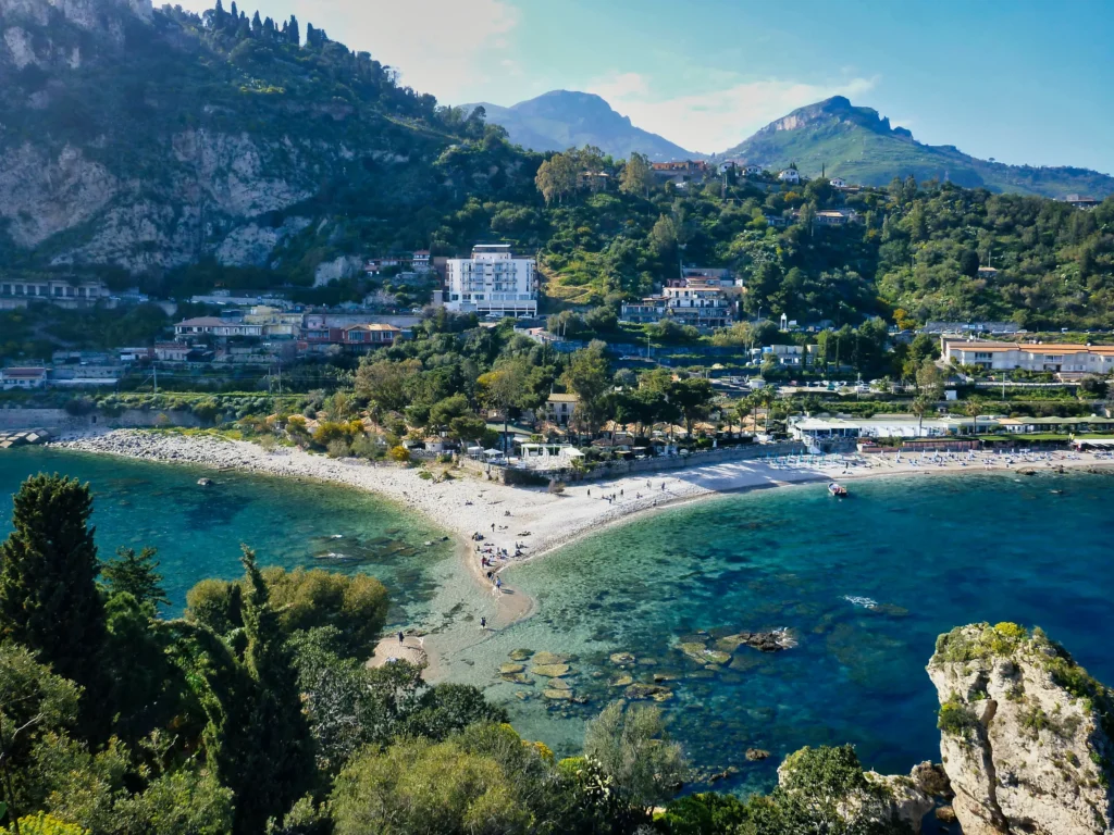 Taormina, view from the sea