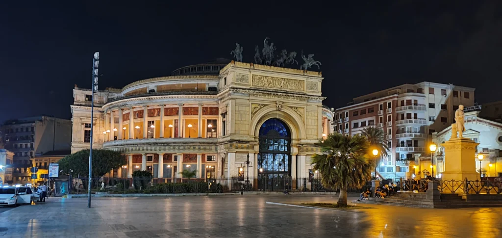 Teatro Politeama, Palermo, Sicily, Italy