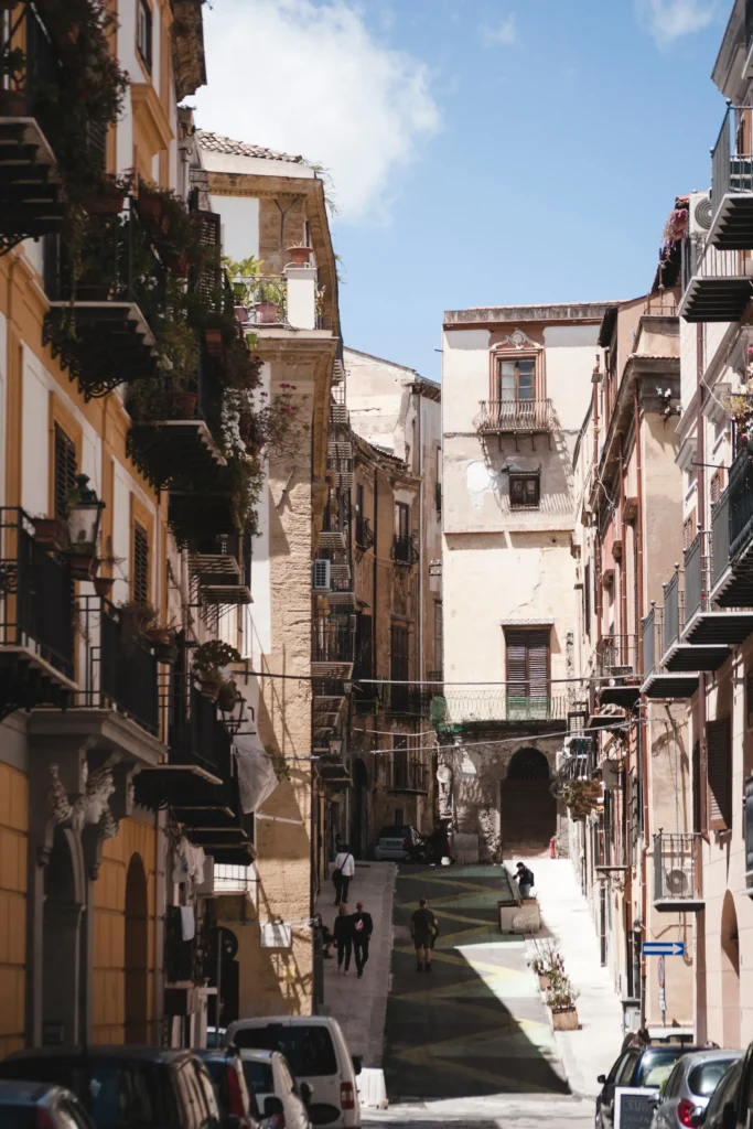 Via Nino Basile, Palermo, Sicily, Italy