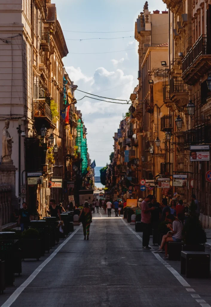 Via Vittorio Emanuele, Palermo, Sicily, Italy